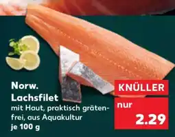 Kaufland Norw. Lachsfilet Angebot