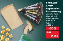 Kaufland Appenzeller extra-würzig Angebot