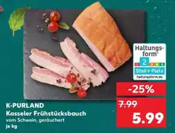 Kaufland K-PURLAND Kasseler Frühstücksbauch Angebot