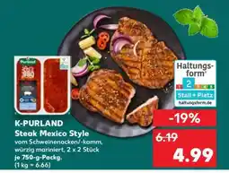 Kaufland K-PURLAND Steak Mexico Style Angebot
