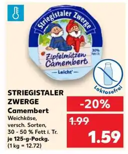 Kaufland Striegistaler Zwerge Angebot