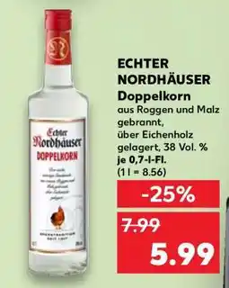Kaufland Echter Nordhäuser Doppelkorn Angebot