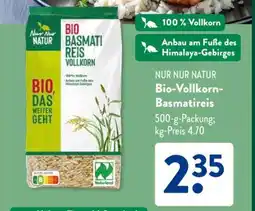 Aldi Süd Bio-Vollkorn-Basmatireis Angebot