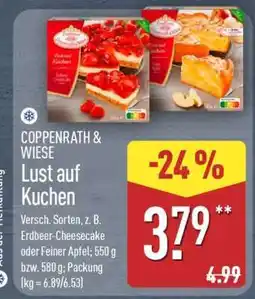 Aldi Nord COPPENRATH & WIESE Lust auf Kuchen Angebot