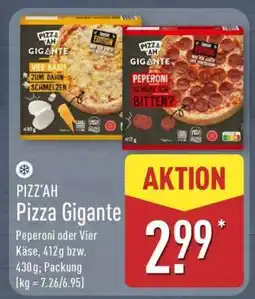 Aldi Nord PIZZ'AH Pizza Gigante Angebot