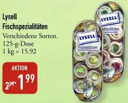 Galeria Markthalle Lysell Fischspezialitäten Angebot
