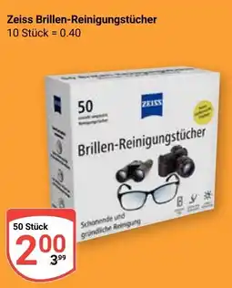 Globus Zeiss Brillen-Reinigungstücher Angebot