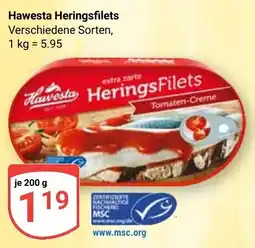 Globus Hawesta Heringsfilets Angebot