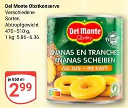 Globus Del Monte Obstkonserve Angebot