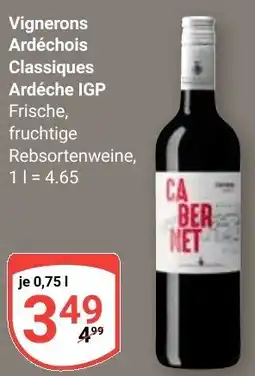 Globus Vignerons Ardéchois Classiques Ardèche IGP Angebot
