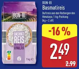 Aldi Nord BON-RI Basmatireis Angebot
