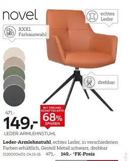 XXXLutz Leder-armlehnstuhl Angebot