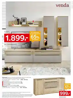 XXXLutz Venda wohnwand Angebot