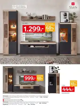 XXXLutz Stylife wohnwand Angebot