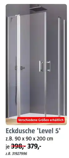 Bauhaus Eckdusche 'level 5' Angebot