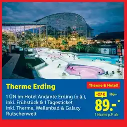 Lidl Lidl reisen therme erding Angebot