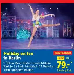 Lidl Holiday on ice in berlin Angebot