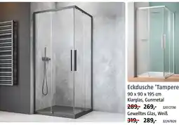 Bauhaus Eckdusche 'tampere' Angebot