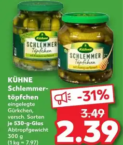 Kaufland Kühne schlemmertöpfchen Angebot