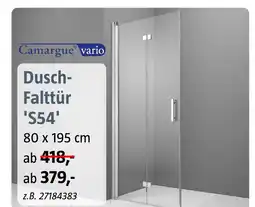 Bauhaus Camargue dusch-falttür s54 Angebot