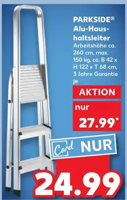 Kaufland Parkside alu-haushaltsleiter Angebot