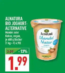 Marktkauf Alnatura bio joghurt-alternative mandel natur Angebot