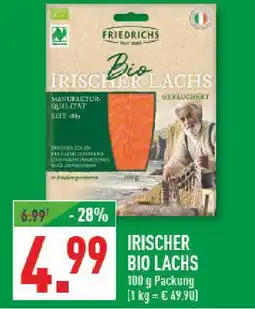 Marktkauf Friedrichs irischer bio lachs Angebot