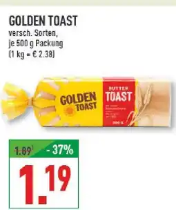 Marktkauf Golden toast butter toast Angebot