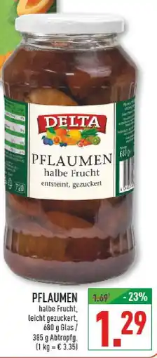 Marktkauf Delta pflaumen halbe frucht Angebot