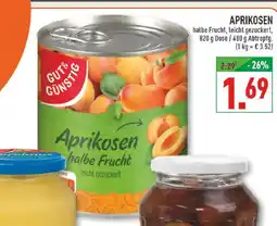 Marktkauf Gut & günstig aprikosen halbe frucht Angebot