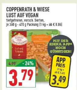 Marktkauf Coppenrath & wiese lust auf vegan Angebot