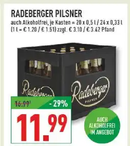 Marktkauf Radeberger pilsner Angebot