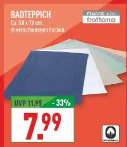 Marktkauf Frottana badteppich Angebot