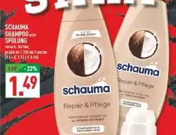 Marktkauf Schauma shampoo oder spülung Angebot
