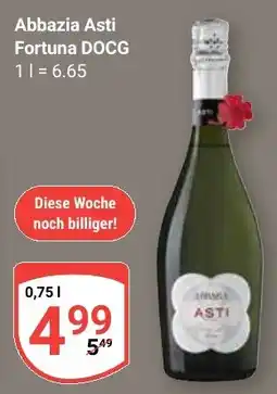 Globus Abbazia Asti Fortuna DOCG Angebot
