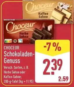 Aldi Nord CHOCEUR Schokoladen Genuss Angebot