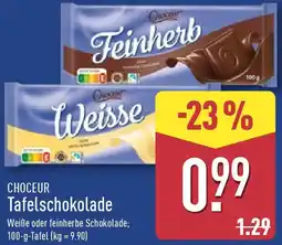 Aldi Nord CHOCEUR Tafelschokolade Angebot