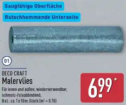 Aldi Nord DECO CRAFT Malervlies Angebot