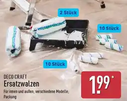 Aldi Nord DECO CRAFT Ersatzwalzen Angebot