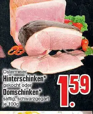 Edeka Hinterschinken Oder Domschinken Angebot