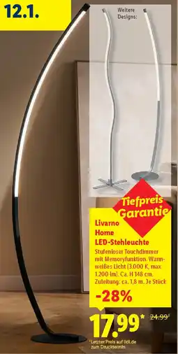 Lidl Livarno Home LED-Stehleuchte Angebot