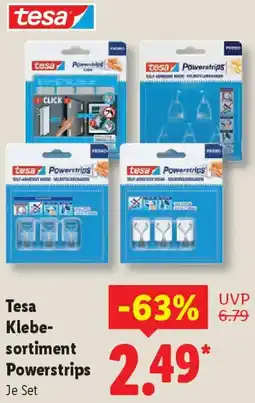 Lidl Tesa Klebesortiment Powerstrips Angebot