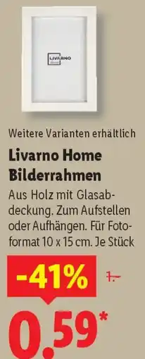 Lidl Livarno Home Bilderrahmen Angebot