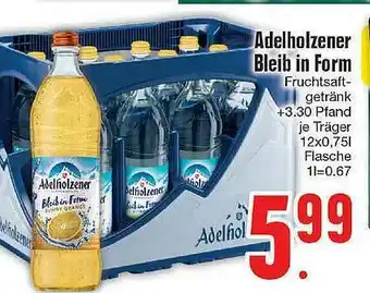 Edeka Adelholzener Bleib In Form Angebot