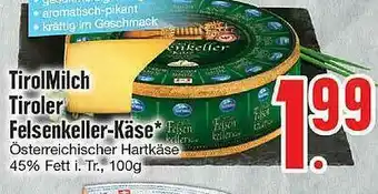 Edeka Tirolmilch Toriler Felsenkeller-käse Angebot