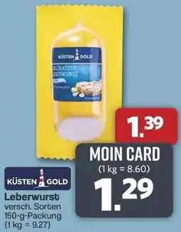 Famila Nord West KÜSTEN GOLD Leberwurst Angebot