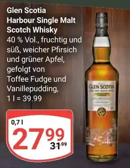 Globus Glen Scotia Harbour Single Malt Scotch Whisky Angebot