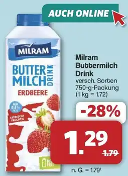 Famila Nord West Milram Buttermilch Drink Angebot