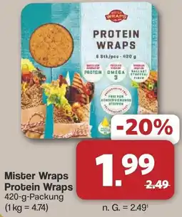 Famila Nord West Mister Wraps Protein Wraps Angebot