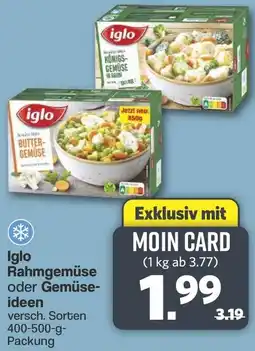 Famila Nord West Iglo Rahmgemüse oder Gemüseideen Angebot